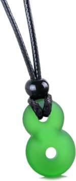 Infinity Necklace - Sea Glass Jewelry - Positive Vibes Collection - Cute Meditat... - Image 2