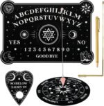 Pendulum Board Dowsing Kit with 3 Pcs Wooden Spirit Board Talking Board,1 Metaph... - Image 2