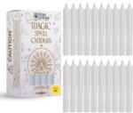SOUL STICKS Happiness Magic Spell Chime Candles White Taper Candles 20 Pack - Ta... - Image 2