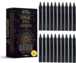 SOUL STICKS Protection Magic Spell Chime Taper Candles Black 20 Pack - Colored U... - Image 2