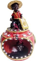 Santo Orisha Elegua House of Elegua Baby Face Elegua Statue Elegua Casa Estatua(... - Image 2