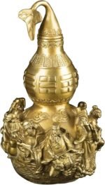 Sculpture Desktop Ornament Ideal for Gift Statues for Yard and Garden 7 5 Brass ... - Image 2