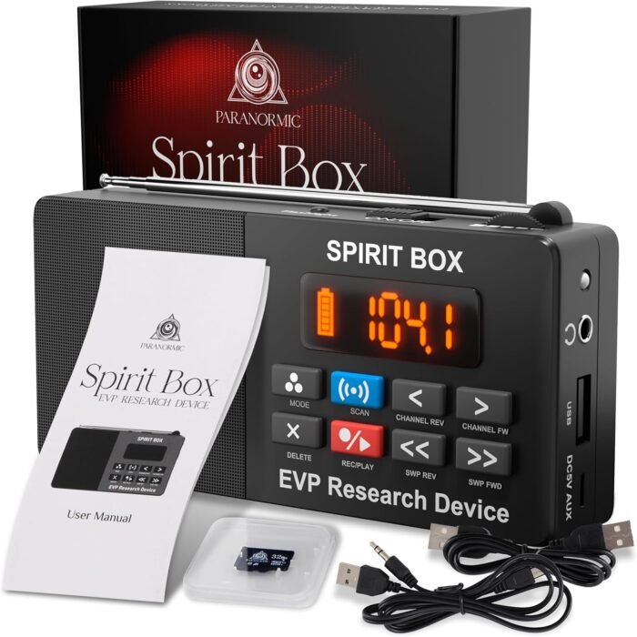 Spirit Box Ghost Hunting Equipment — Handheld EVP Ghost Hunting Equipment Kit wi... - Image 2