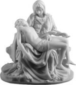 US Michelangelo Pieta Statue, White, Polystone, Classic, Decorative - Image 2