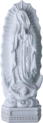orenm Our Lady of Guadalupe Statue Figurine 8" H Virgen de Guadalupes Mary Figur... - Image 2