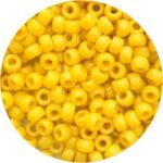 1000Pcs Yellow Pony Beads 6x9mm Bulk Acrylic Kandi Beads for Friendship Bracelet... - Image 2