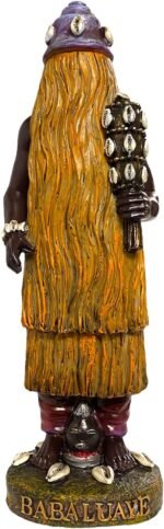 12" Orisha Babalu Aye Statue Santeria Lucumi African God Figure Imagen Estatua - Image 2