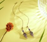 DUQGUHO Crystal Pendulums Amethyst Healing Crystal Quartz Pendulum Spiritual Hex... - Image 3