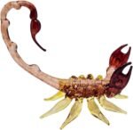ChangThai Design Tiny 3⅞" Brown Yellow Scorpion Figurine - Miniature Hand Blown ... - Image 5