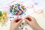 XIANNVXI Purple Pony Beads Bulk 500Pcs 9mm Purple Pony Beads for Friendship Brac... - Image 3