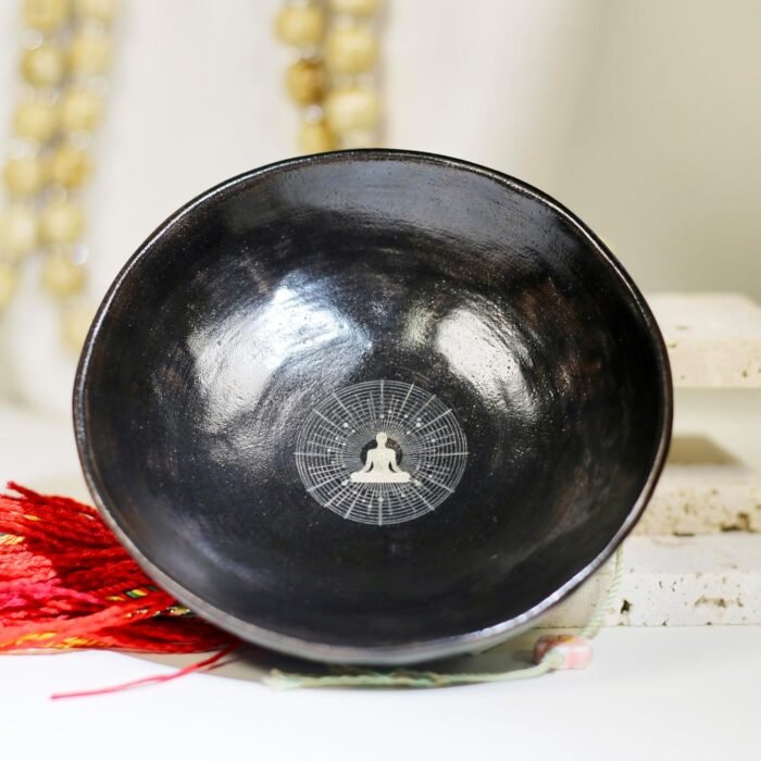 Prayer Offering Ritual Bowl Plate Great for Use Religious Spiritual Gifts （Black... - Image 4