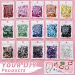 8250Pcs 8mm Glass Beads for Jewelry Making - 15 Color Series Crystal for Bracele... - Image 3