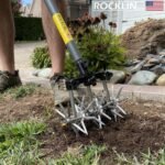 Rocklin Rotary Cultivator Tool - 60” Extra Long Handle - Reinforced Tines - Rese... - Image 3