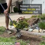 Rocklin Rotary Cultivator Tool - 60” Extra Long Handle - Reinforced Tines - Rese... - Image 4