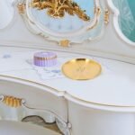 Angoily Bed Side Table Tray, Altar Plate Candle Holder, Ritual Burning Incense O... - Image 5