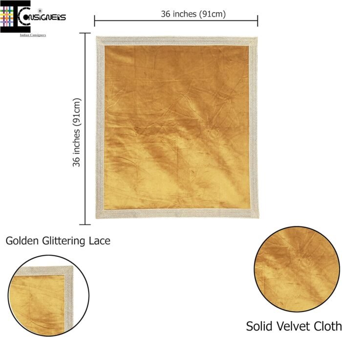 Indian Consigners Big Velvet Cloth for Multipurpose Use Altar Tarot Spread Table... - Image 8