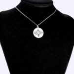 LQRI Papa Legba Voodoo Necklace Loa Veve Symbol necklace Ritual Altar Gift Occul... - Image 3