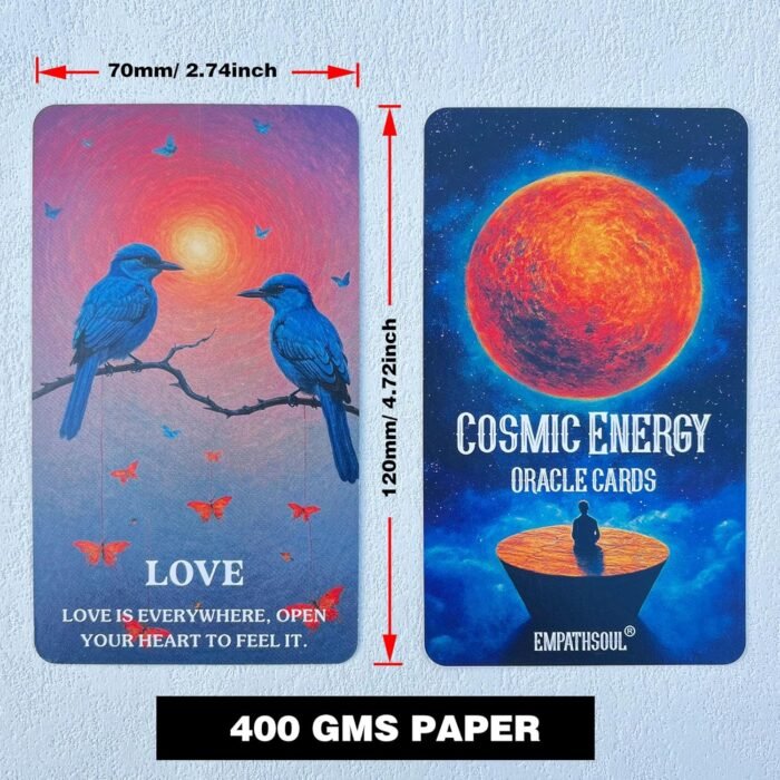 GZXINKE Cosmic Oracle Cards, Universe Message Oracle Cards for Beginners, Inner ... - Image 5