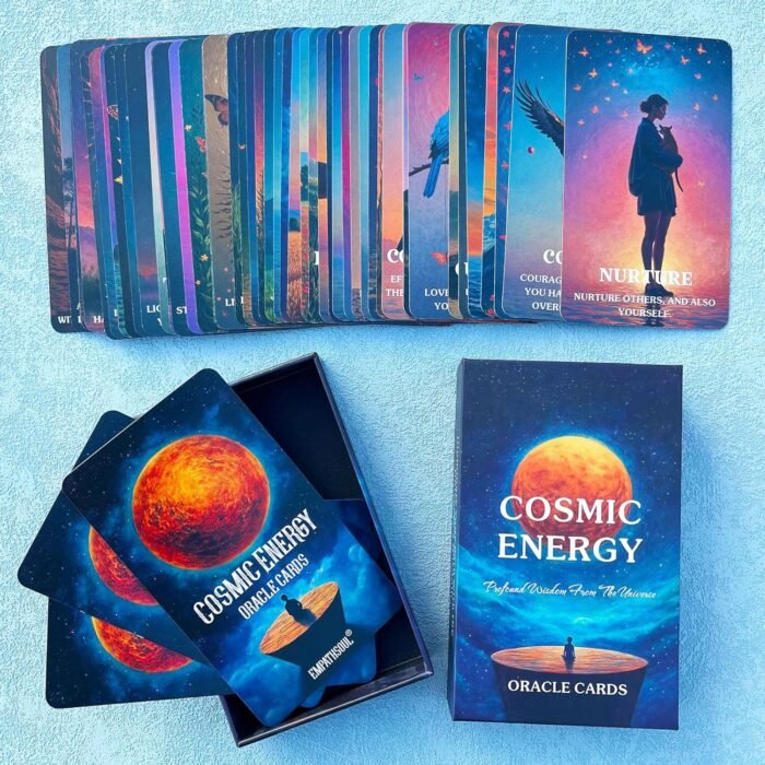 GZXINKE Cosmic Oracle Cards, Universe Message Oracle Cards for Beginners, Inner ... - Image 6