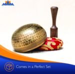 Tibetan Singing Bowls Set~ Meditation Sound Bowl hand Hammered in Nepal For Yoga... - Image 4