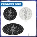 8 Pack Pendulum Board for Divination Dowsing Board Divination Metaphysical Messa... - Image 3