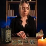 78 Tarot Cards with Guide Book,Rider Waite Tarot Deck,Gold Foil Tarot Cards Deck... - Image 8