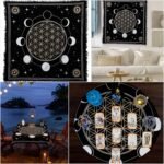 Indian Consigners Altar Cloth Phases of Moon Sun, Star & Moon Universe Premium W... - Image 3