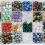 504pcs 8mm Natural Round Stone Beads Gemstone Beading Hole Size 1mm Crystal Ener... - Image 5