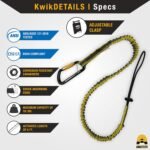 KwikSafety - Charlotte, NC - Kraken Tool Lanyard [3 Pack] ANSI Tested OSHA Compl... - Image 4