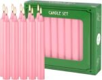 Pink Mini Spell Chime Taper Candle Set of 20, 4 Inch Tall Unscented Rituals Cand... - Image 3