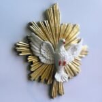 Holy Spirit Resin Statue - 10" Caholic Figurine, Wall Home Decor | Estatua Espir... - Image 3