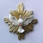 Holy Spirit Resin Statue - 10" Caholic Figurine, Wall Home Decor | Estatua Espir... - Image 4