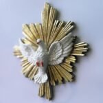 Holy Spirit Resin Statue - 10" Caholic Figurine, Wall Home Decor | Estatua Espir... - Image 5