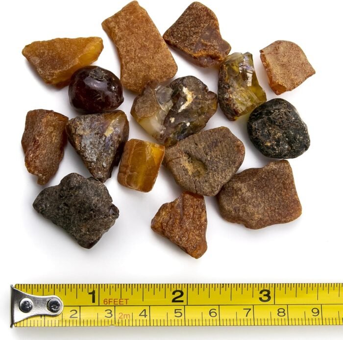 Raw Amber Stones – Certified Handmade Natural Unpolished Loose Ambar Piedra for ... - Image 3