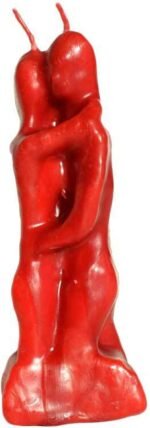 Pink 5 Inch Lovers Adam & Eve Couple Candle - Love at First Sight Spell Ritual - Image 3