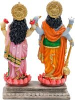 alikiki Vishnu Lakshmi Narayana Statue – 4.7 Inch Lord Vishnu W/Laxmi MATA India... - Image 6