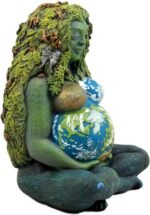 Ebros Gift Millennial Gaia Earth Mother Goddess Te Fiti Statue 7" Tall by Oberon... - Image 3