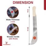 Armory Replicas Full Tang Machete Knife - Multipurpose Outdoor Camping Tool - Image 3