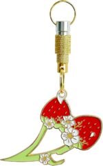Keychain Safety for Women Self Defense Strawberry Key Chain Accessories Set - Image 3