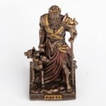 Veronese Design 3 5/8 Inch Hades The Greek God of Underworld Resin Miniature Bro... - Image 8