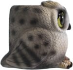 Ebros Tools Of Wisdom Whimsical Great Horned Owl Owlet Baby Stationery Make Up B... - Image 5