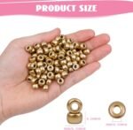 1000Pcs Pony Beads Bracelet 9mm Rainbow Plastic Barrel Pony Beads for Necklace,H... - Image 3