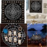 Indian Consigners Altar Cloth Pagan Wheel Witchcraft Alter Tarot Spread Top Wicc... - Image 3