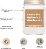 You Nique Designs Highlords Candle 8 Oz - Bookish Candles, Reading Themed Gifts ... - Image 3