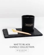 Benevolence LA Oud Wood Scented Candle | Soy Candles, Black Candle for Home | Gi... - Image 3