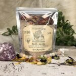 Attraction Abundance Essential Oils Herbal Spell Ritual Bath Salts with Real Her... - Image 3