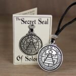 Secret Seal of Solomon Talisman Pentacle Necklace Protection Amulet - Image 3