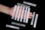 MAIBAOTA 4" Selenite Crystal Wand Selenite Sticks Crystals Bulk Selenite Chargin... - Image 3