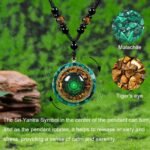 Day Day Up Orgonite Necklace - Sri Yantra Rotatable Pendant For Anti Stress Anxi... - Image 4