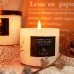 Chloefu LAN Jasmine, Oud & Sandalwood Candles, Highly Scented, Soy Candles for H... - Image 3